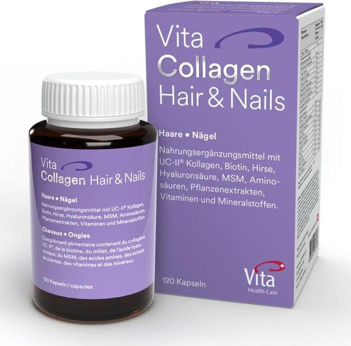 Image du produit Vita Collagène Cheveux & Ongles (120 pièce(s), Capsules, 325 g)
