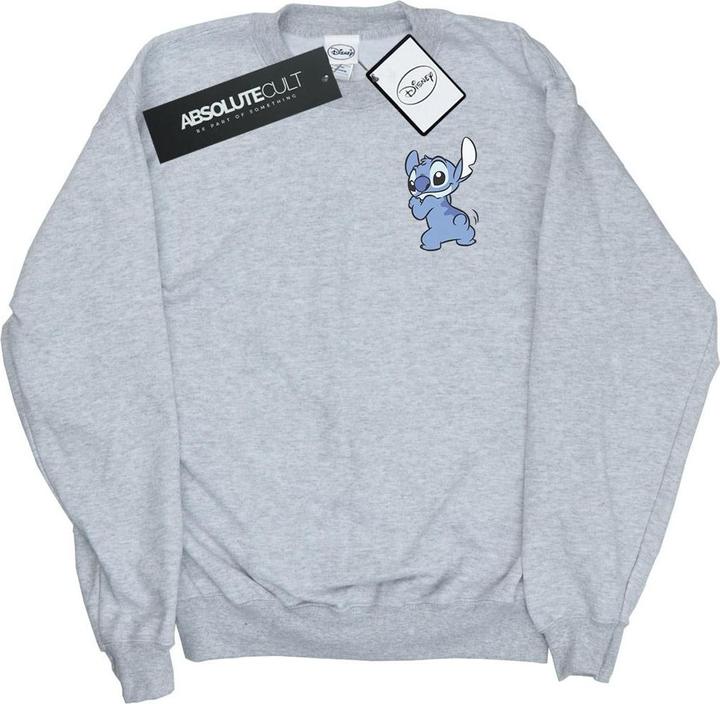 Produktbild Disney Lilo And Stitch Stitch Backside Breast Print Sweatshirt Jungen (152, 158)