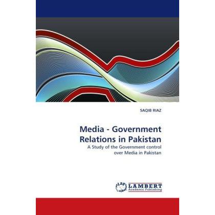 Media - Government Relations in Pakistan, Fachbücher