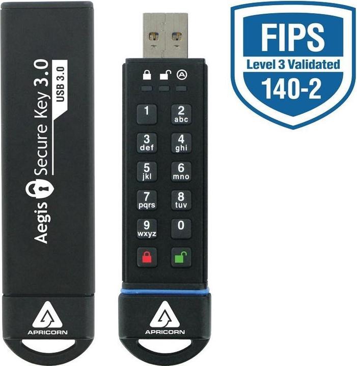 Actual product image Apricorn SecureKey (30 GB, USB-A)