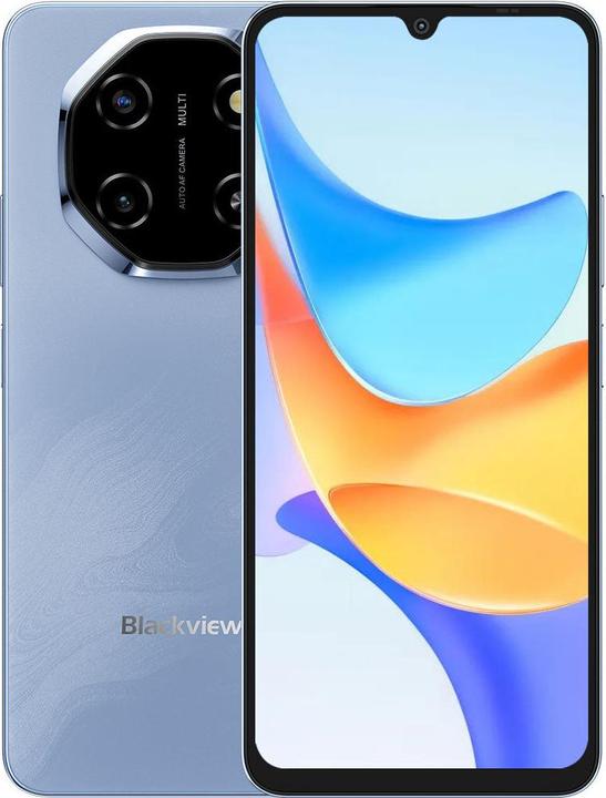 Actual product image Blackview MOBILE PHONE SHARK 6/8/128GB BLUE (128 GB, Glacier Blue, 6.88", Dual SIM, 5G)