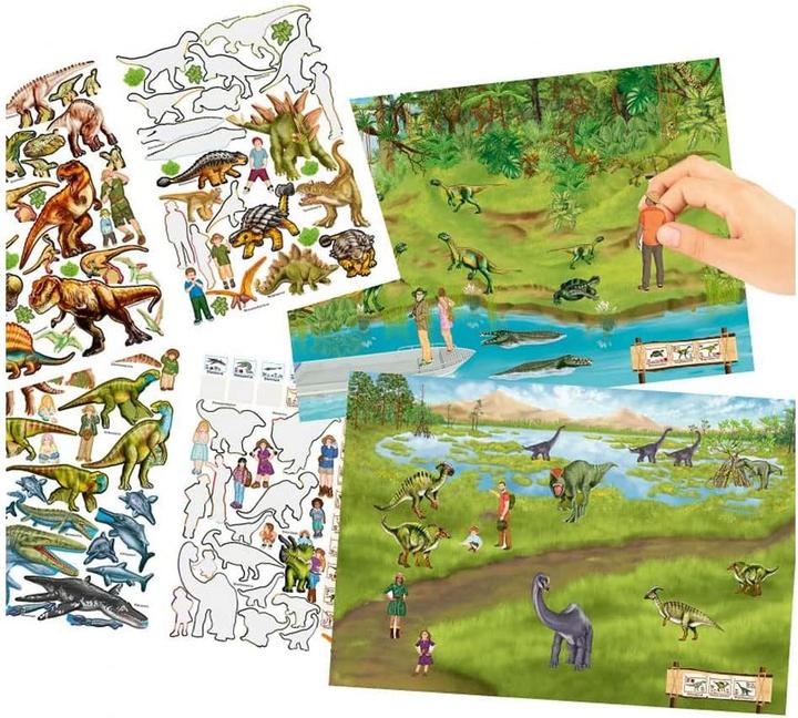 Produktbild Depesche Stickerbuch Create your Dino Zoo 191 Sticker (191 Sticker)