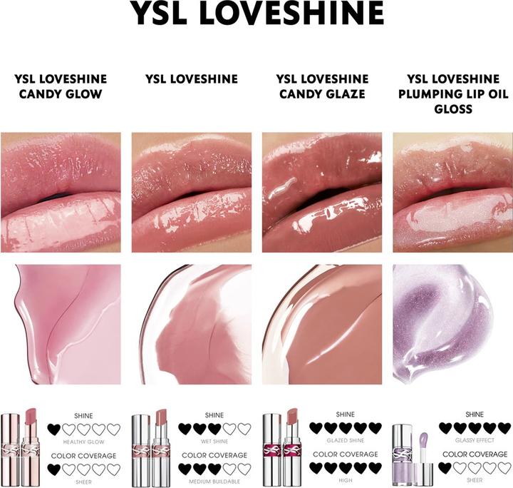 Produktbild Yves Saint Laurent Loveshine Rouge Volupte Shine Lippenstift 213 (213 Pink Trip)
