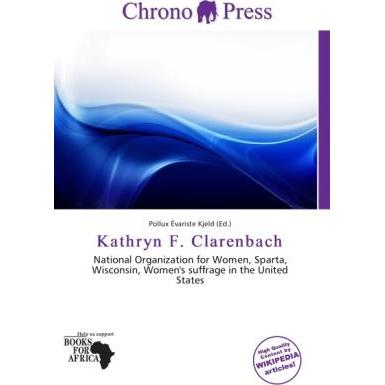 Kathryn F. Clarenbach, Fachbücher von Pollux Évariste Kjeld