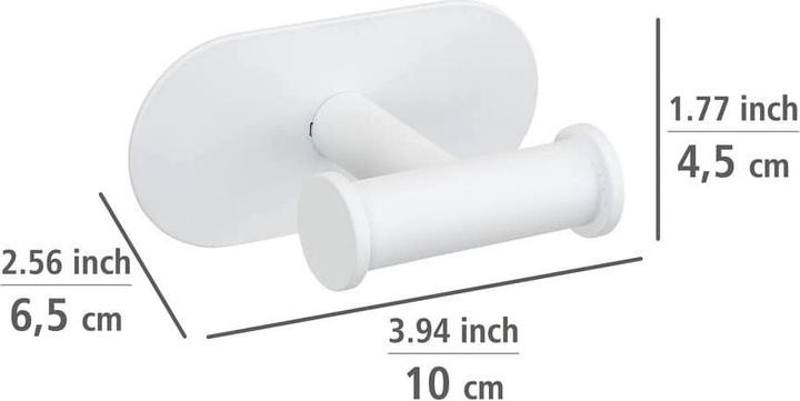 Actual product image Wenko Turbo-Loc Wall Hook Duo Orea