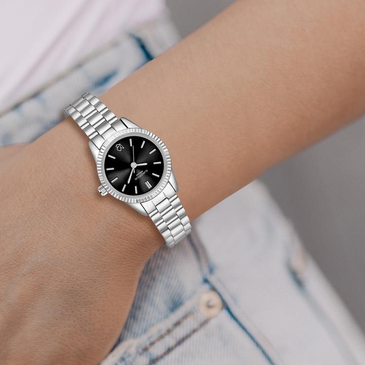 Immagine prodotto Glanzstücke München Damen Quarzuhr silber Edelstahl silber - 38010 (25 mm)