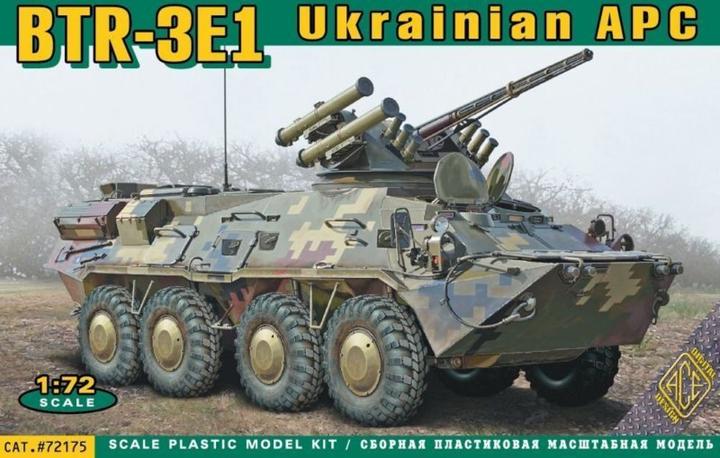 Actual product image Ace BTR-3E1 Ukrainian armored personnel carr