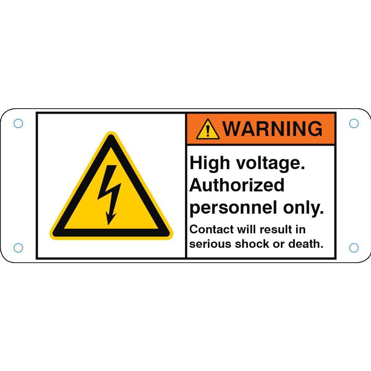 Brady, Sicherheitskennzeichnung, ISO Safety Sign - High