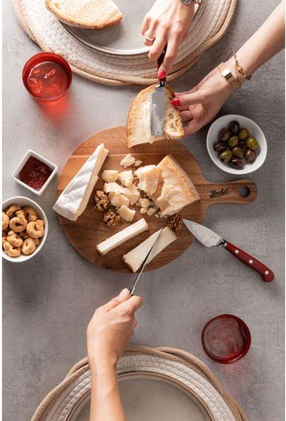 Productafbeelding Berkel Schneidebrett Akazie + 3 Käsemesser