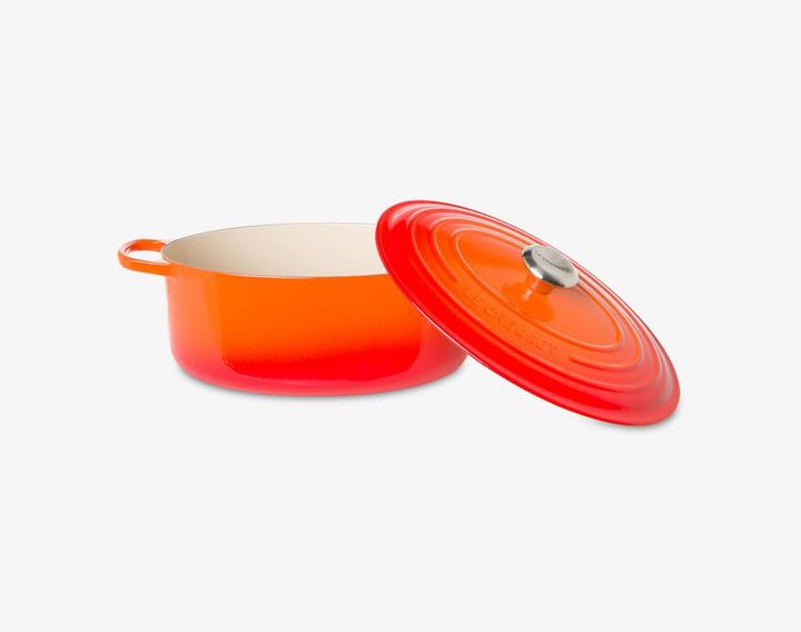 Productafbeelding Le Creuset Roostersignatuur (31 cm, Braadpan + kasserol, Gietijzer)