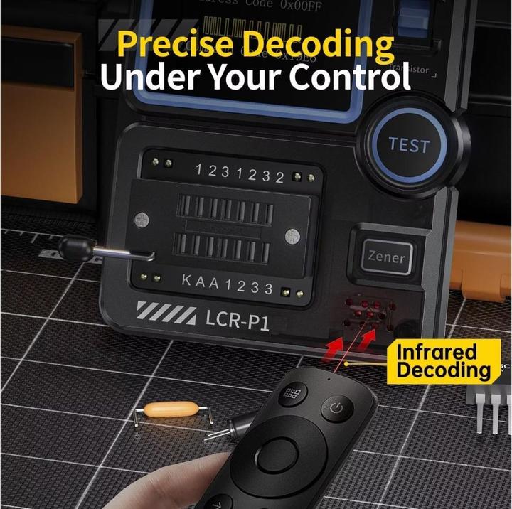 Actual product image Fnirsi LCR-P1 (Handheld multimeter)