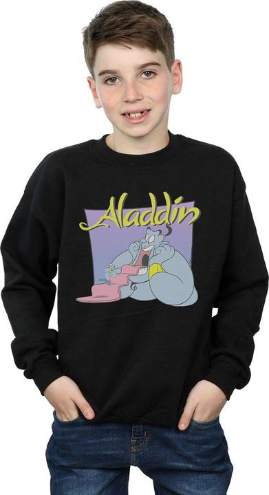 Produktbild Disney Aladdin Genie Wishing Dude Sweatshirt Jungen (152, 158)