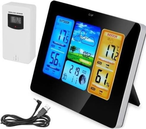 Actual product image Izoxis Weather station. Digital thermometer, hygrometer