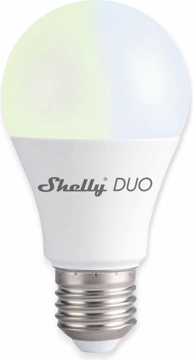 Immagine prodotto Shelly Duo E27 - WW/CW (E27, 9 W, 800 lm, 1 x, F)
