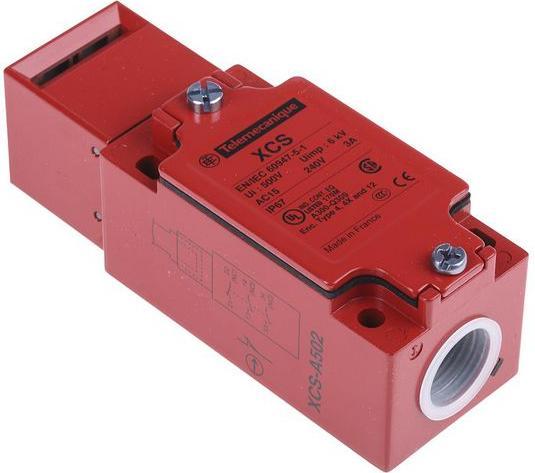 Actual product image TE Sensors Non-locking actuator switch,2NO+1NC
