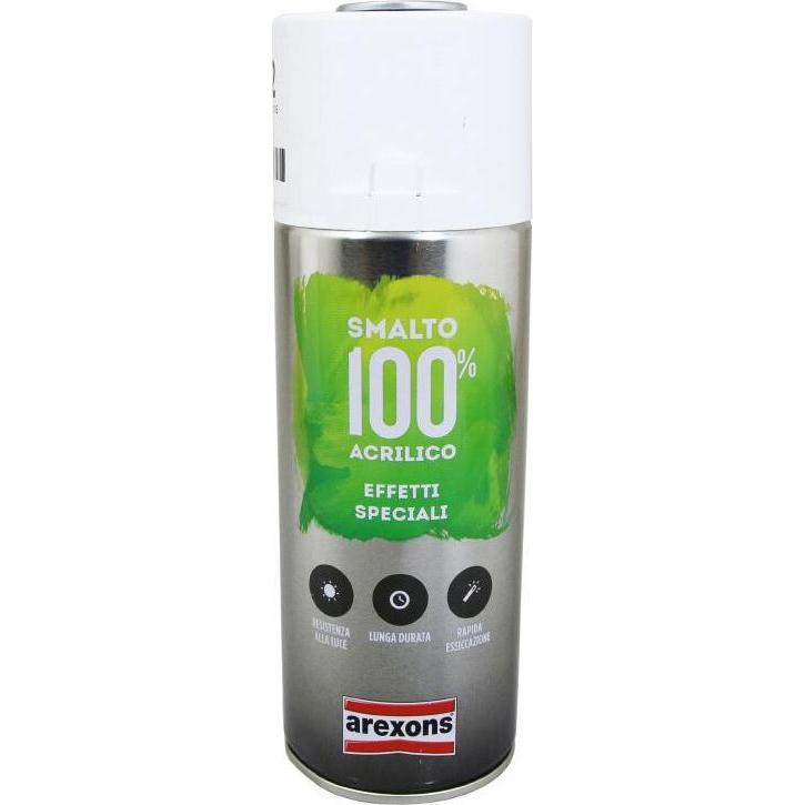 Arexons, Künstlerfarbe + Bastelfarbe, Acryl-Aerosol-Farbdose (Grau/Silber, 400 ml)