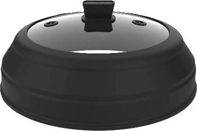 Mastrad Mikrowellendeckel Abdeckhaube Silikon faltbar schwarz