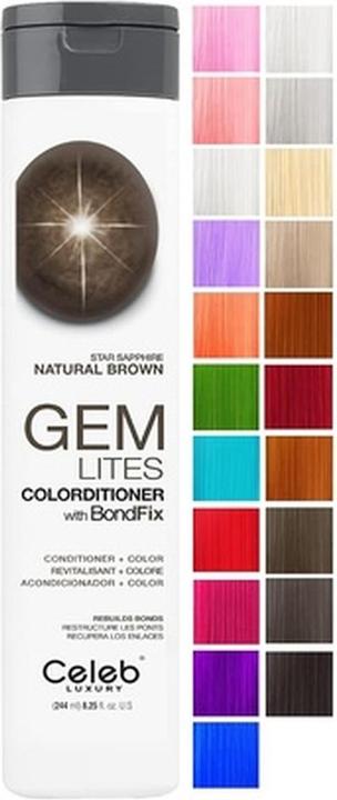 Produktbild Celeb Luxury GEM LITES Colorditioner with Bondfix Star Sapphire 244ml (244 ml)