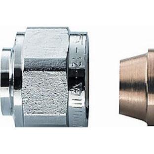 Frese, Rohrverbindungstechnik, kompressionskobling DN10xØ10 mm, for kobberrør (Pressverbindung)