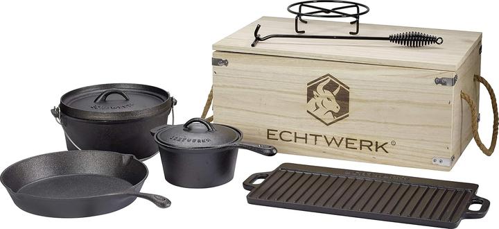 Echtwerk 7-teiliges Dutch Oven Set