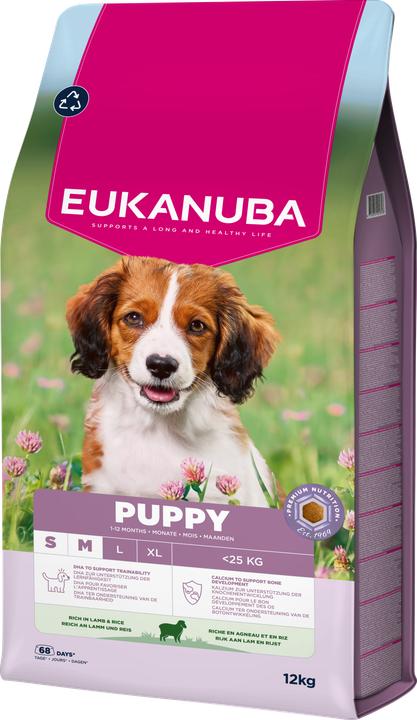 Image du produit Eukanuba Agneau pour chiots de petite/moyenne race (Junior, 1 pcs, 12000 g)