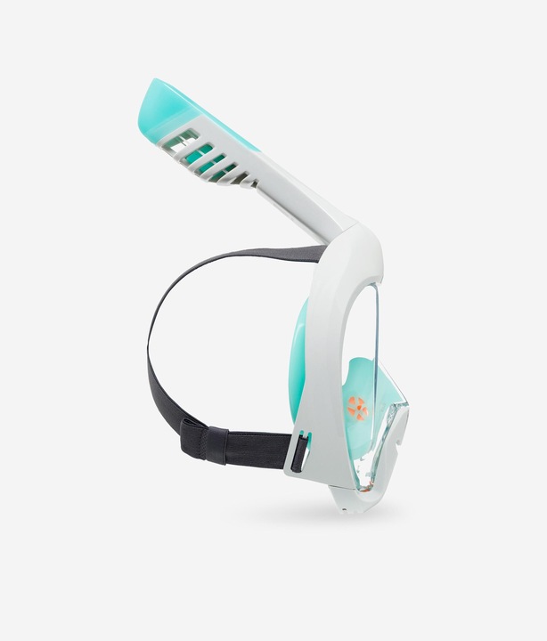 Subea Schnorchelmaske Easybreath Kinder 6–10 Jahre XS ohne Tasche grün
