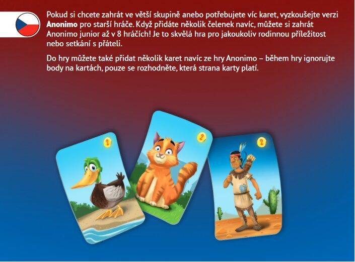 Actual product image Trefl Game Anonimo Junior Pud (English, 2 Players)