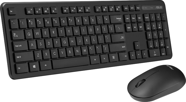 Image du produit ASUS Ce CW100 sans fil et souris dt. mise en page est noir (DE, Sans fil)