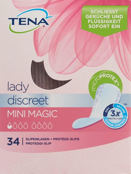 Actual product image Tena Lady Discreet Mini Magic (34 x, Mini)