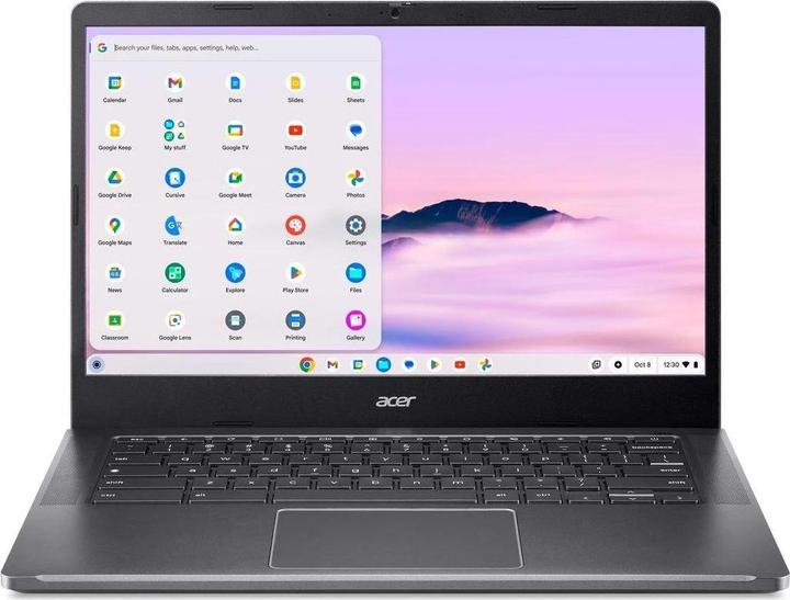 Produktbild Acer Chromebook Plus 514 8GB/128GB, grey (14", 128 GB, 8 GB, DE)