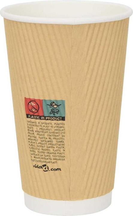 Actual product image vidaXL Pappbecher (500x)