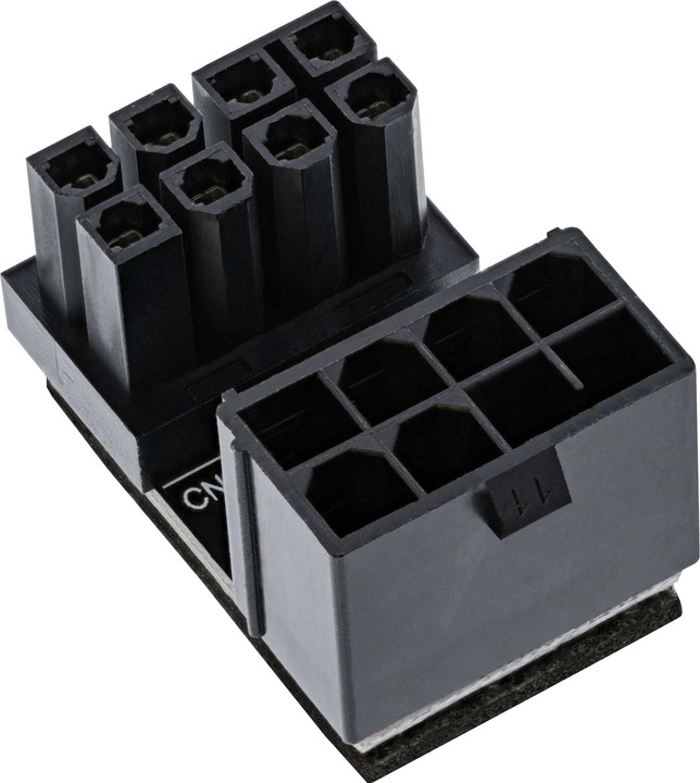 Image du produit InLine Adaptateur d'alimentation pour carte graphique interne, ATX 8 broches mâle / femelle