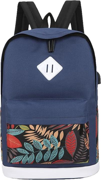 Only-Bags.Store Sac à dos 3 pièces, 1 ensemble sac d'école décontracté pour ordinateur avec sac à bandoulière et