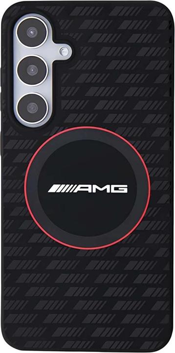Produktbild Mercedes AMG AMHMS23SMRK S921 czarny/black hardcase Silicone Carbon Pattern MagSafe (Samsung Galaxy S24)