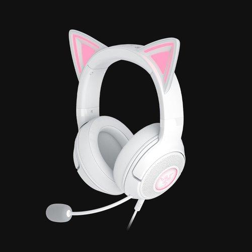 Actual product image Razer Kraken Kitty V2 - White (Cable)
