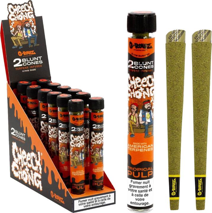 Actual product image G-Rollz Prerolled Cones Turpentine Infusion