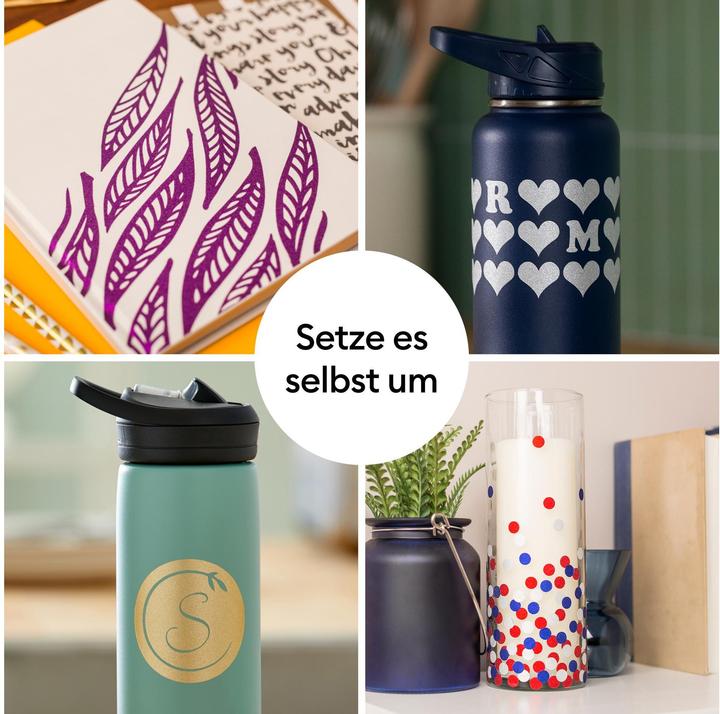 Produktbild Cricut Vinylfolie Permanent Musterpack Glanz 30.5 x 61 cm