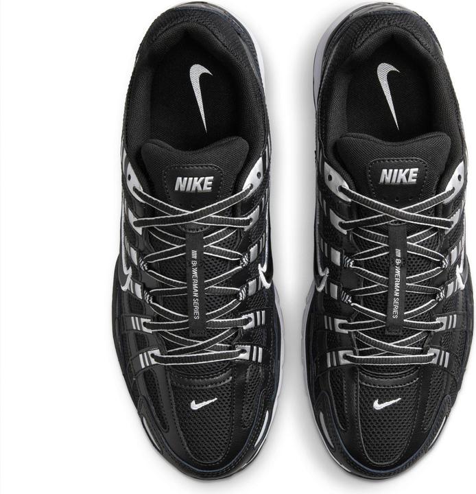 Actual product image Nike P-6000 Black White Metallic Silver (44.5)