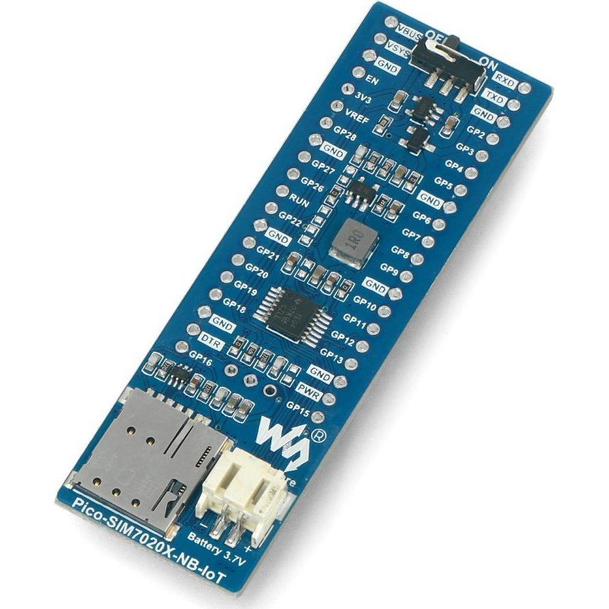 WaveShare NB-IoT GSM SIM7020E - moduł komunikacyjny per Raspberry Pi Pico - 19622), Scheda + Kit di sviluppo