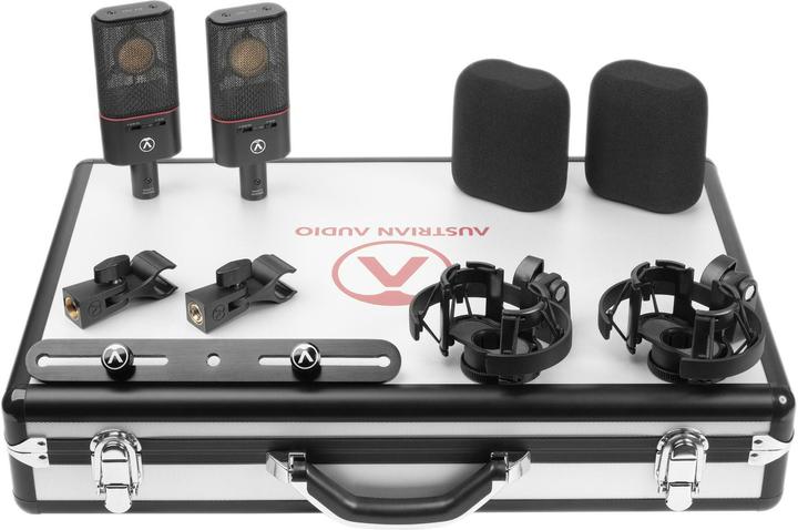 AustrianAudio Microfoni Austrian Audio OC18 Dual Set Plus, Tipo: Set stereo, Costruzione