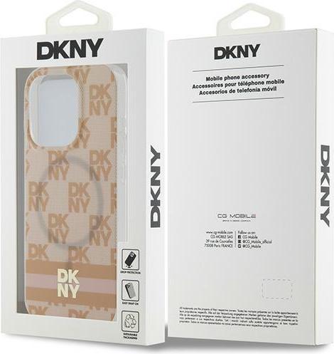 Image du produit DKNY DKHMP13LHCPTSP iPhone 13 Pro / 13 6.1" różowy/pink hardcase IML Checkered Mono Pattern & Printe (Apple iPhone 13, Apple iPhone 13 Pro)