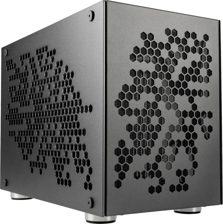 Actual product image Kolink Rocket Heavy Vented Edition Aluminum Mini-ITX Case (Mini-ITX)