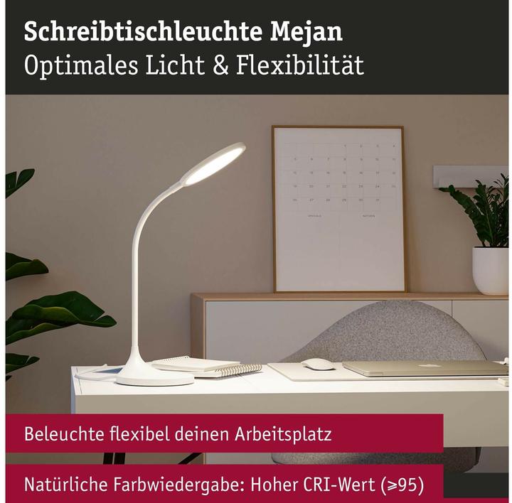 Image du produit Paulmann Schreibtischleuchte Mejan (1200 lm)