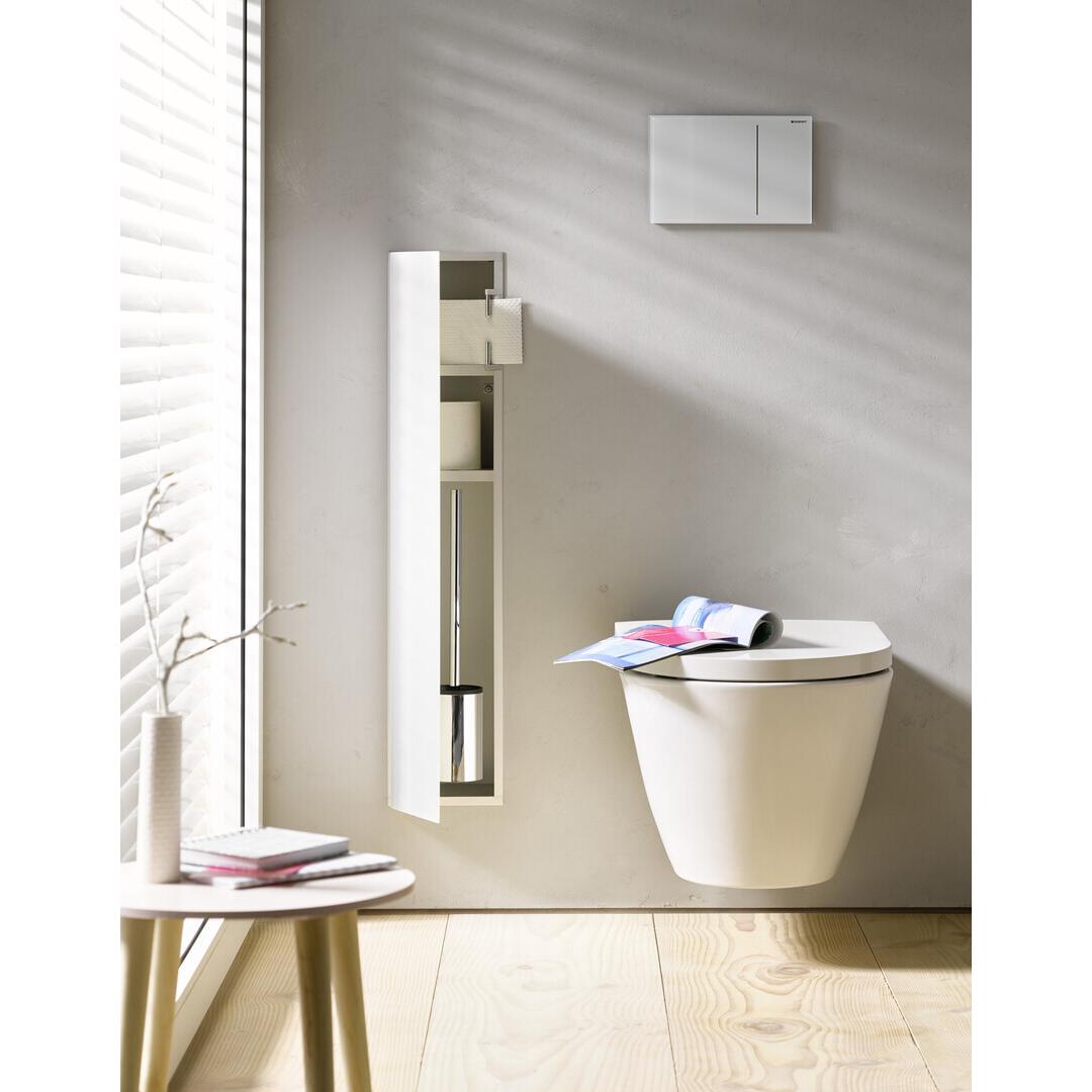Thumbnail - Emco, Toilettenpapierhalter, WC-Modul ASIS 2.0 UP 811x170mm Türanschlag links schwarz