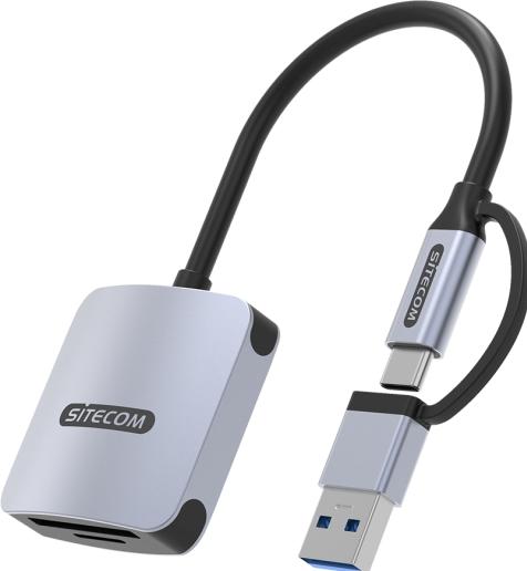 Produktbild Sitecom USB Card Reader USB-C & USB-A (USB-C)