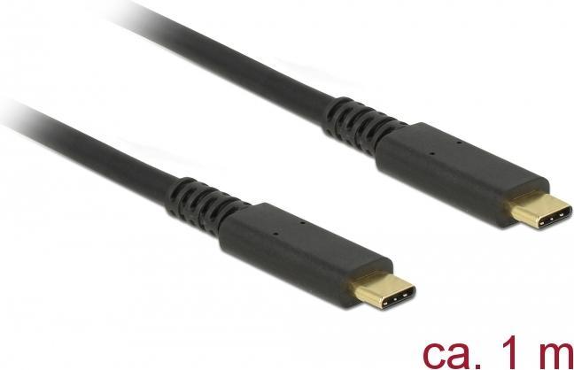 Immagine prodotto Delock Cavo USB da USB-C (M) a USB-C (M) (1 m, 60 W)