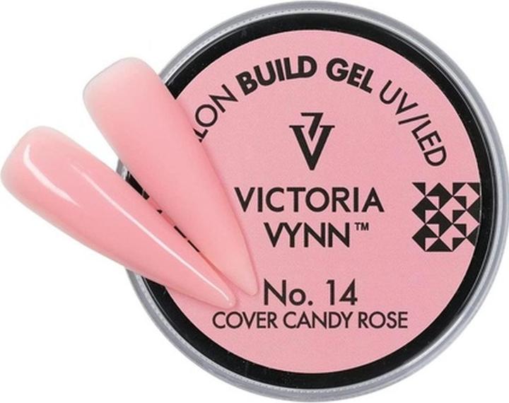 Image du produit Visconti Di Modrone Victoria Vynn Build Gel UV/LED 14 Cover Candy Rose 50ml (Beige, Vernis semi-permanent)