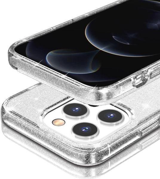 Actual product image MU Style Glittery Powder Soft TPU Series (Apple iPhone 15 Pro)