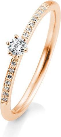 Immagine prodotto Breuning Anello di fidanzamento con pavé (54, 585/14 K Oro)