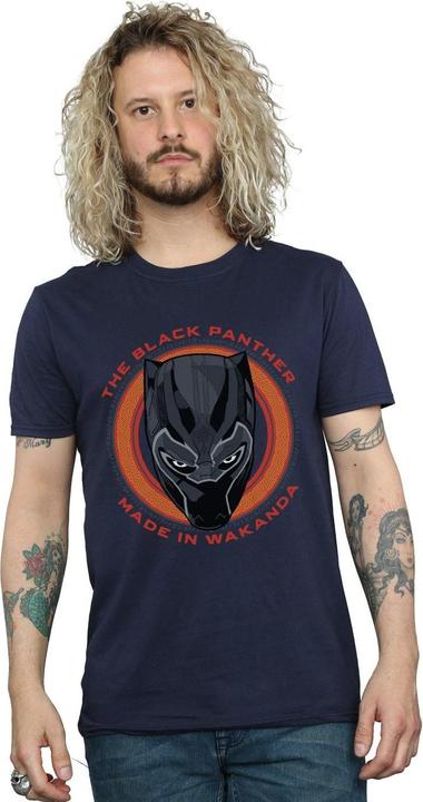 Produktbild Black Panther Made in Wakanda Rotes TShirt (3XL)